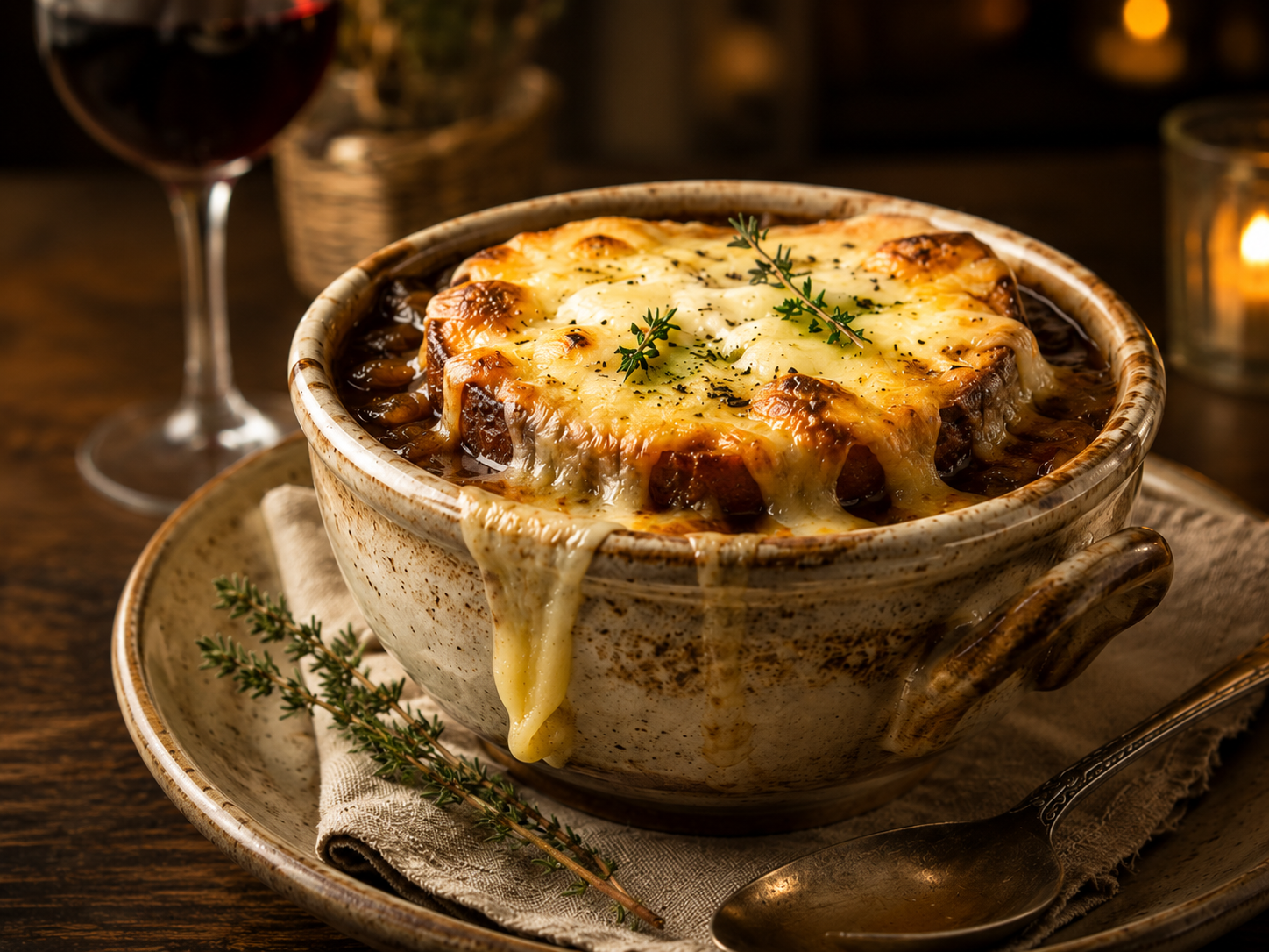 Soupe à l'oignon